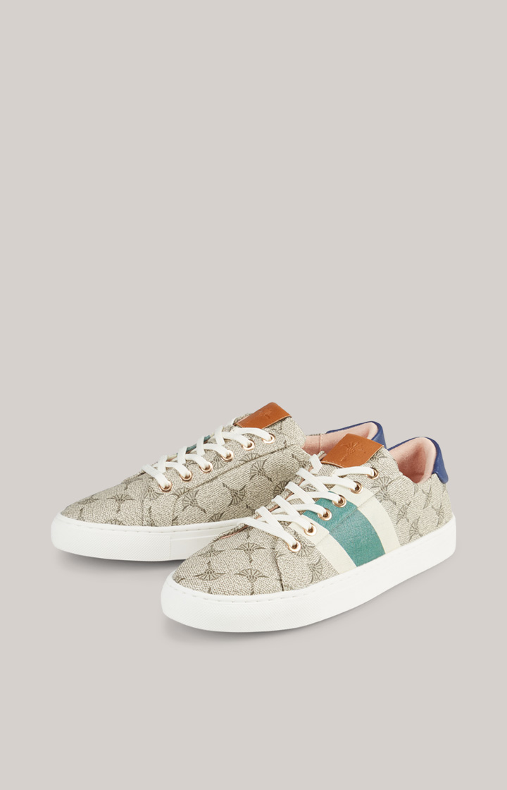 Sneaker Mazzolino Due Coralie in Beige/Grün