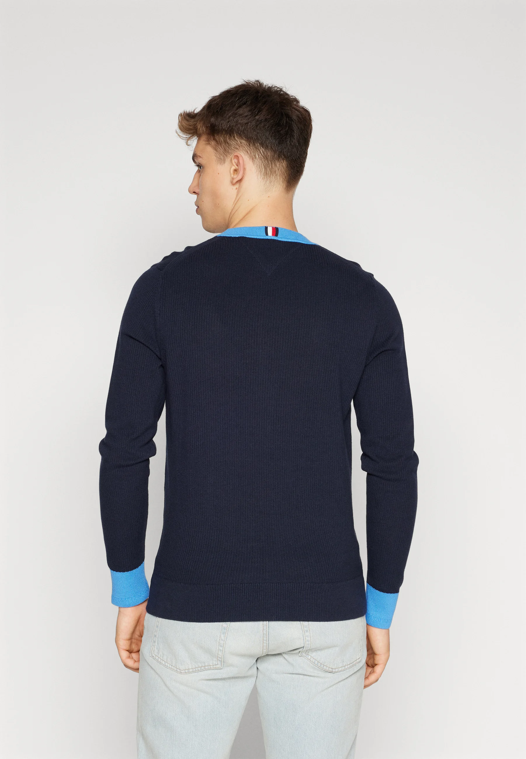 Tommy Hilfiger CHAIN RIDGE C NECK - Suéter