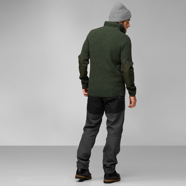 ÖVIK HALF ZIP KNIT M Herren - Wollpullover