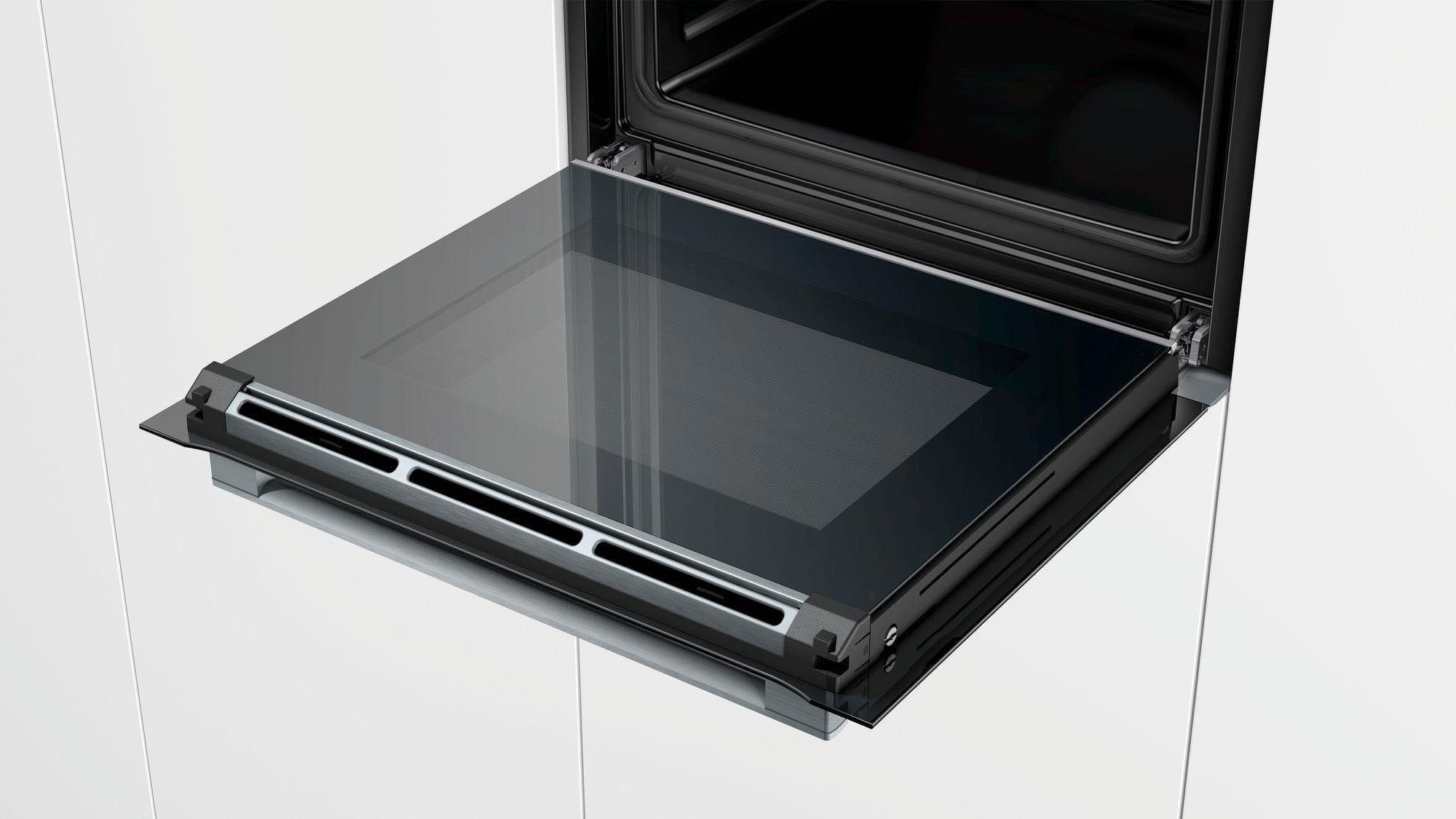 BOSCH Einbaubackofen 8 HBG632TS1, mit 3-fach-Teleskopauszug