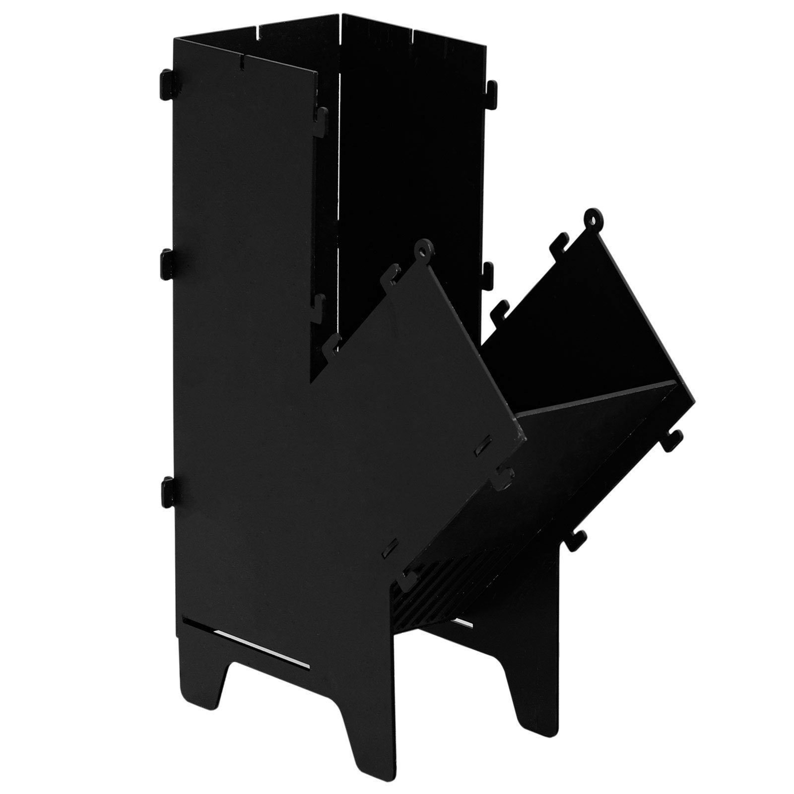 4BIG.fun Feuerstelle Raketenofen Campingkocher Rocket Stove Hobo Ofen