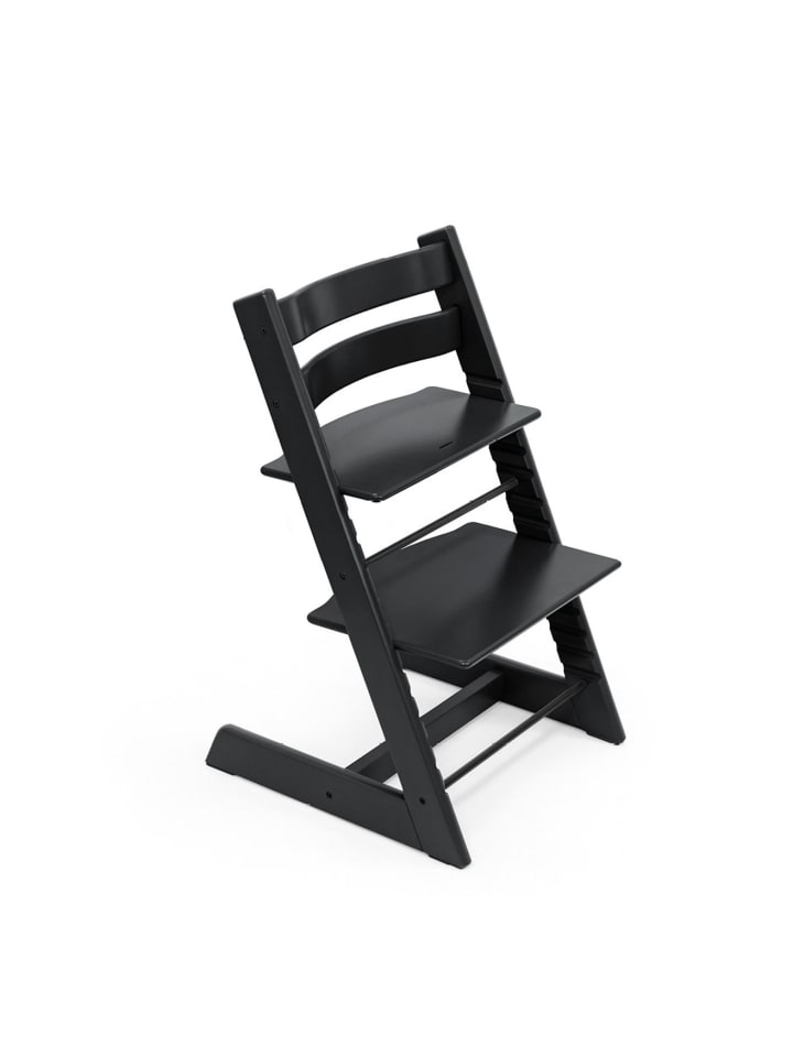 Stokke Stokke® Tripp Trapp Hochstuhl Schwarz inkl. Babyset in Schwarz ab 0 Monate günstig kaufen onesize