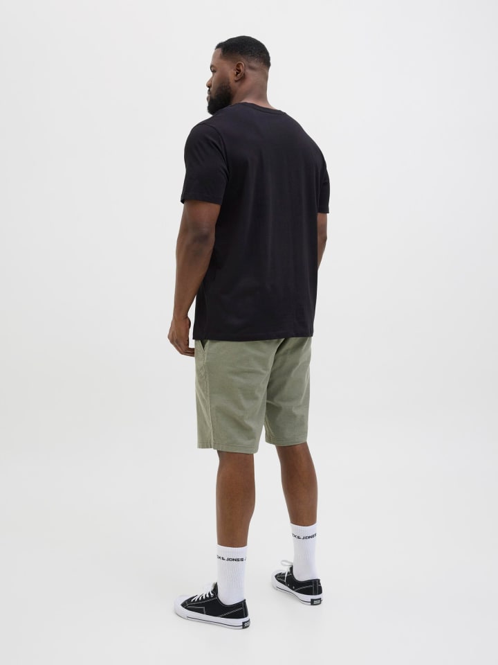 JACK & JONES PLUS T-shirt in Black Beauty günstig kaufen 3XL