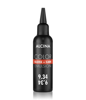 ALCINA Color Gloss+Care Emulsion 9.34 Lichtblond-Gold-Kupfer Haartönung-100 ml