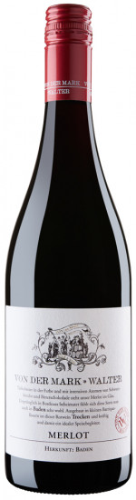 2020 Merlot trocken - Weingut Von der Mark Walter