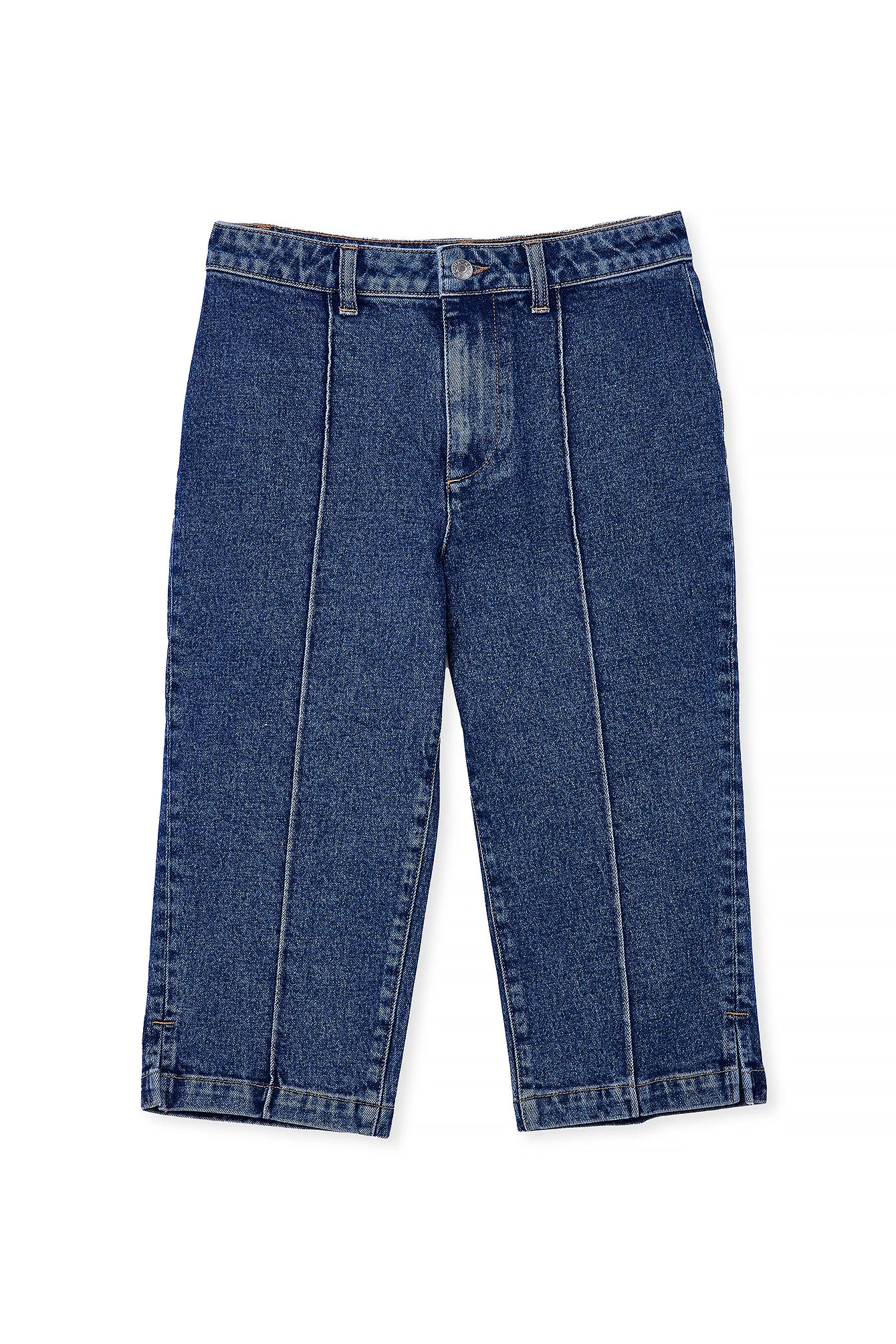 Kurze Denimhose