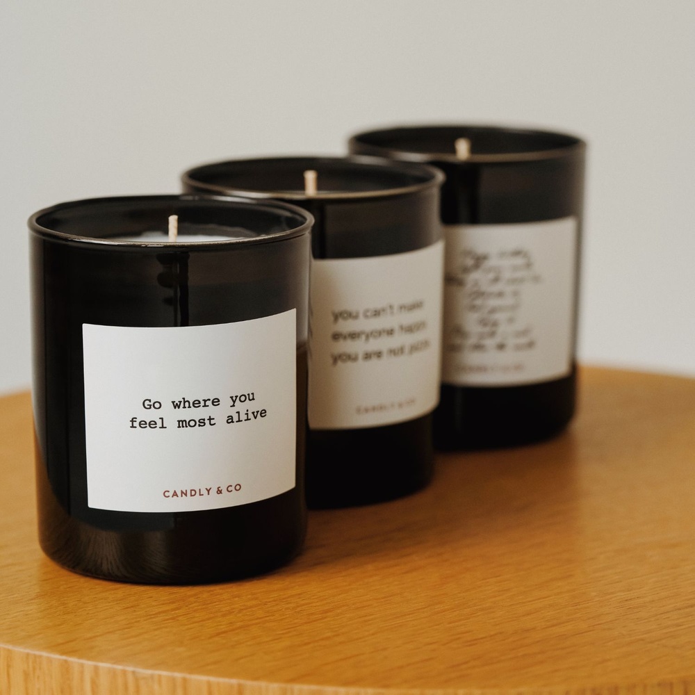 candly&co Bougie No.5 Go where you feel most alive Bougie