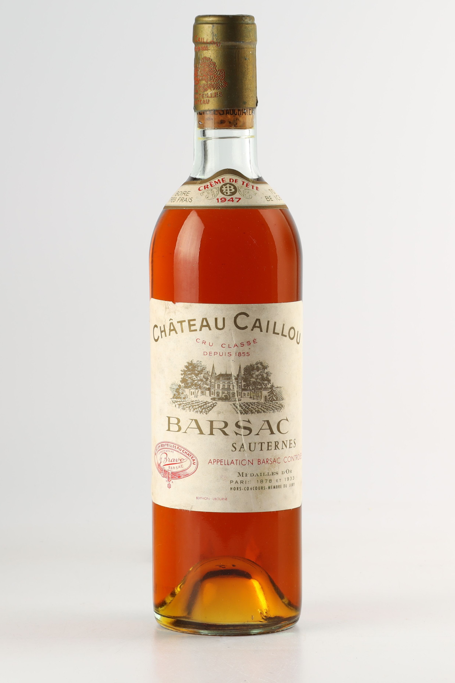 Château Caillou 1947, Sauternes