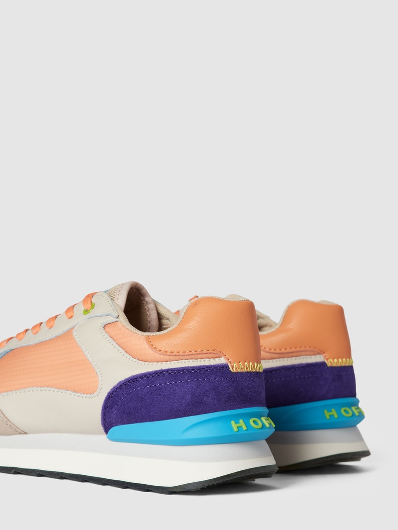 Sneaker im Colour-Blocking-Design Modell 'LIMA' in dunkelgrau