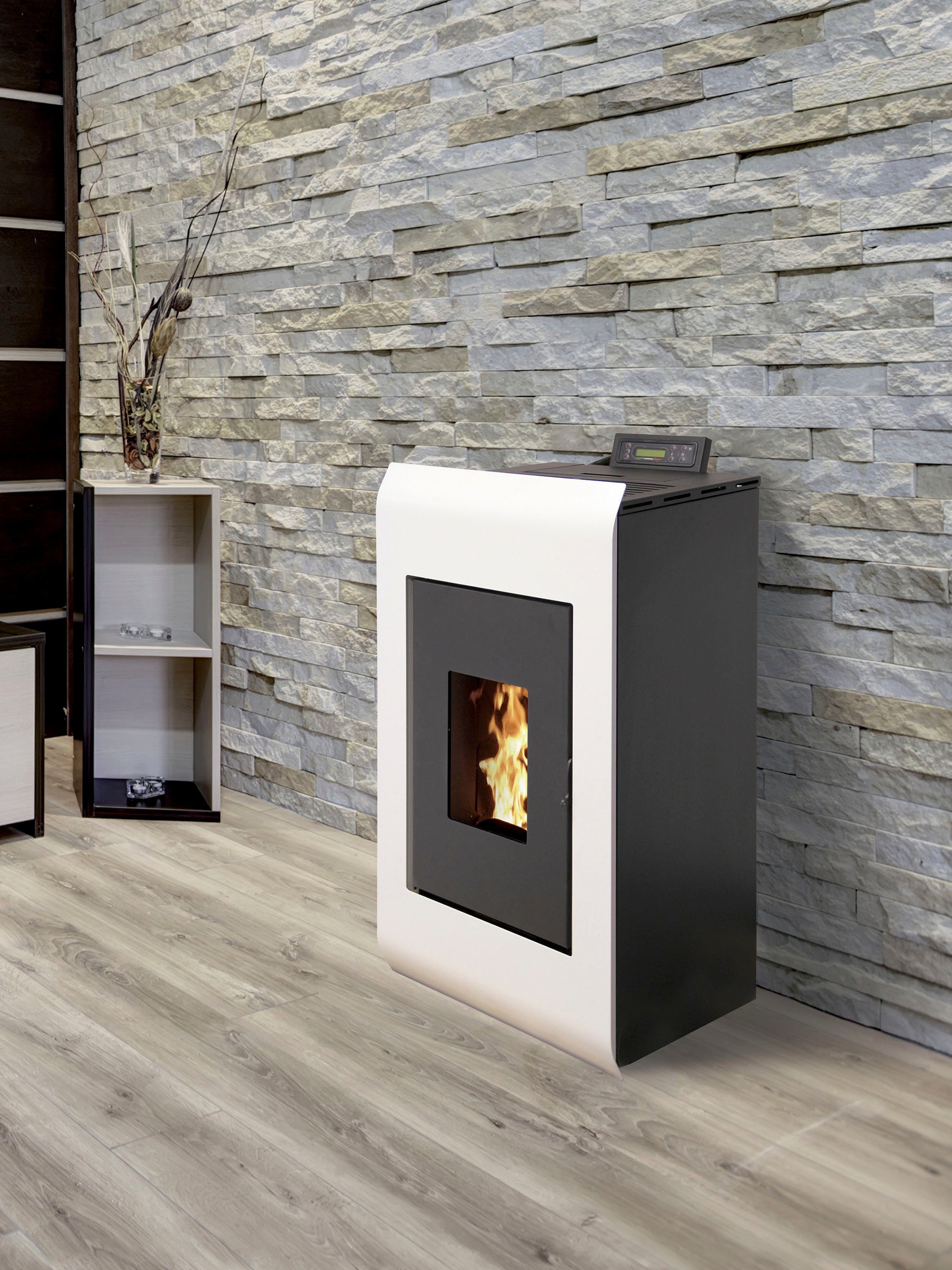 interstoves Pelletofen J_olene 8, 7,2 kW, Zeitbrand