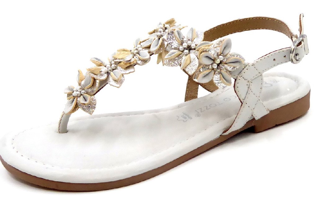 MARCO TOZZI Klassische Sandalen weiss