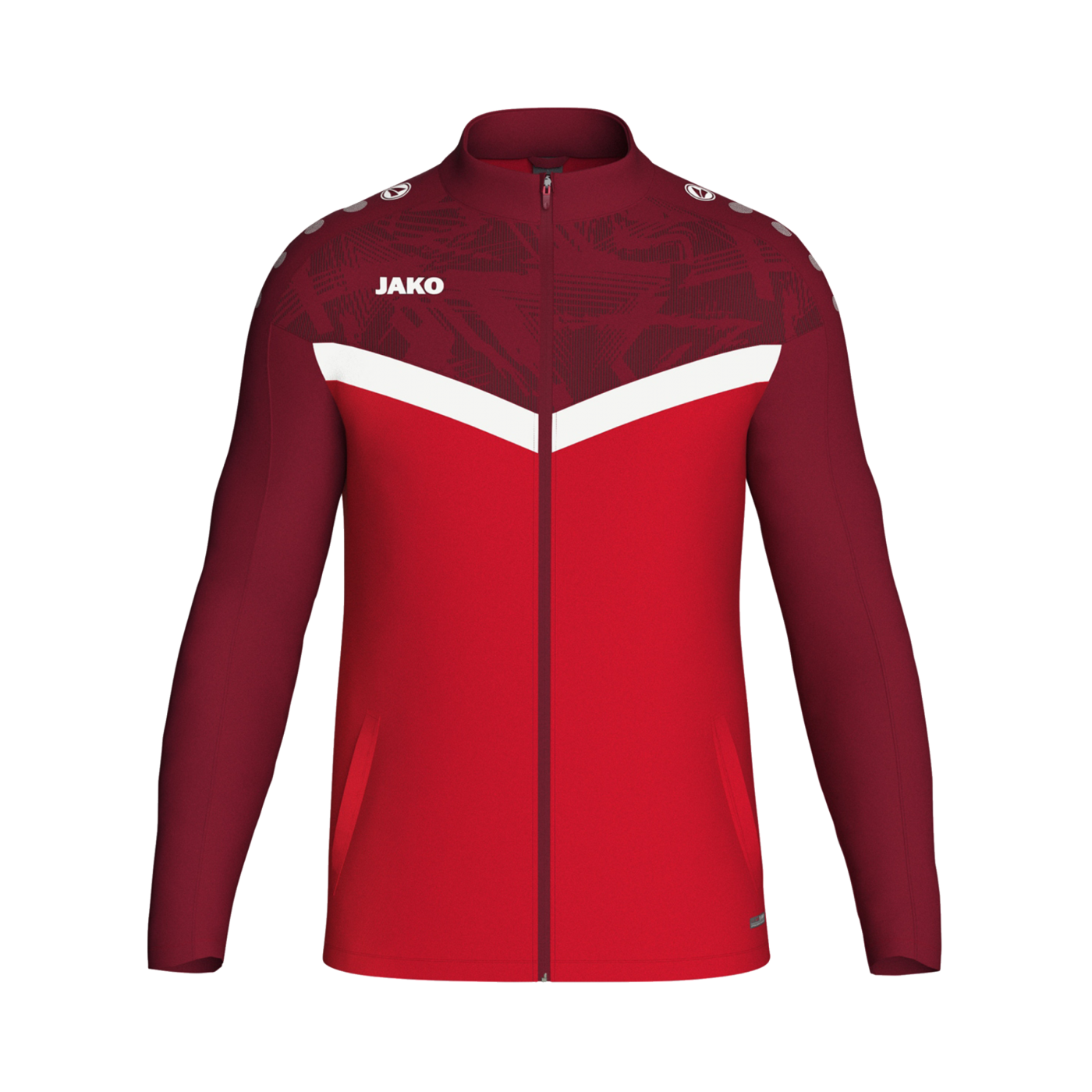 JAKO Iconic Polyesterjacke Kids Rot F103