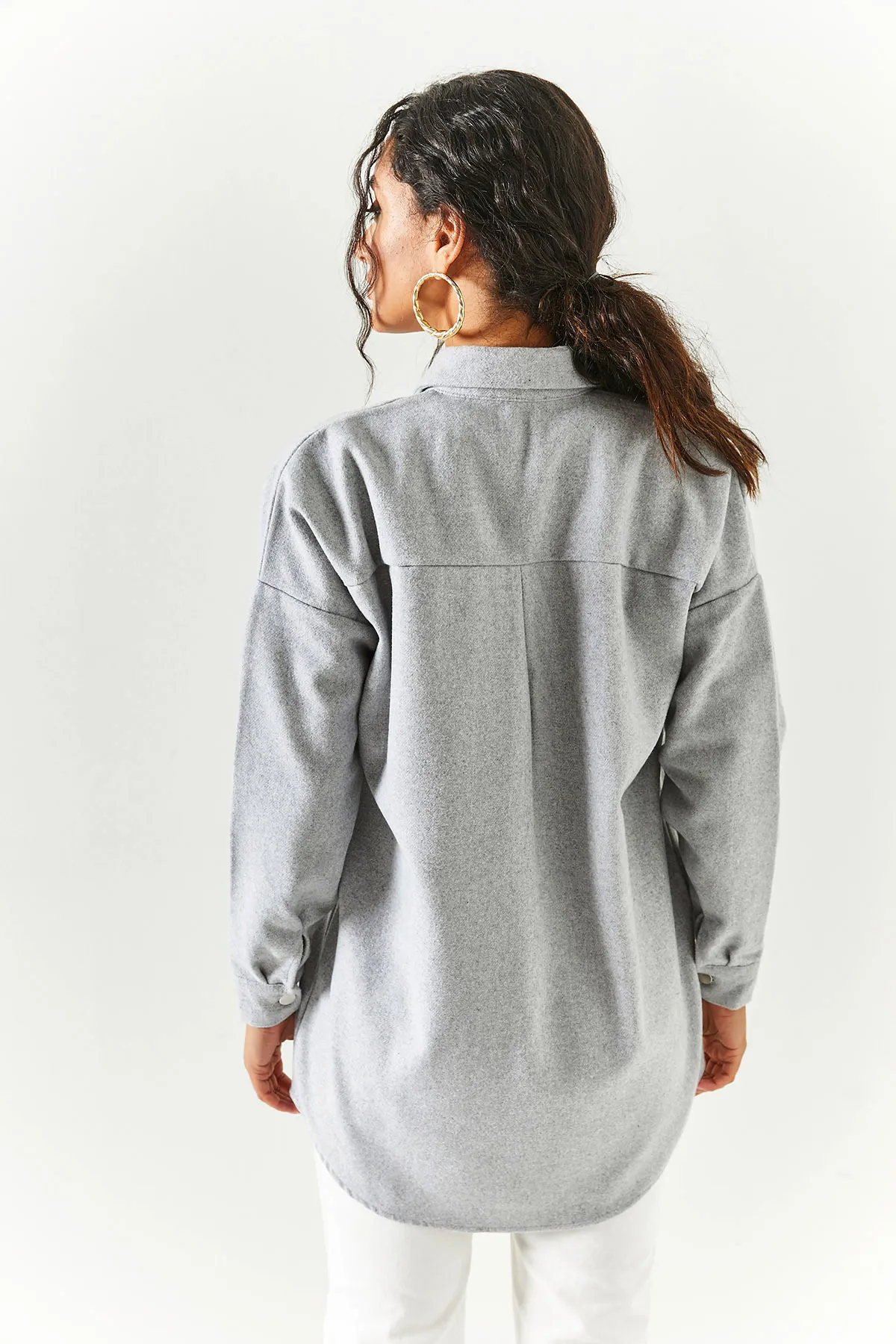 Olalook  Hemd - Grau - Regular Fit