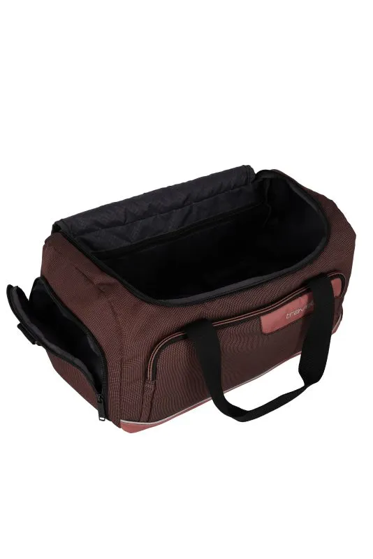 Travelite VIIA Kofferset 4 Rollen Größe L\/M\/S + Reisetasche - Frühlingsrose