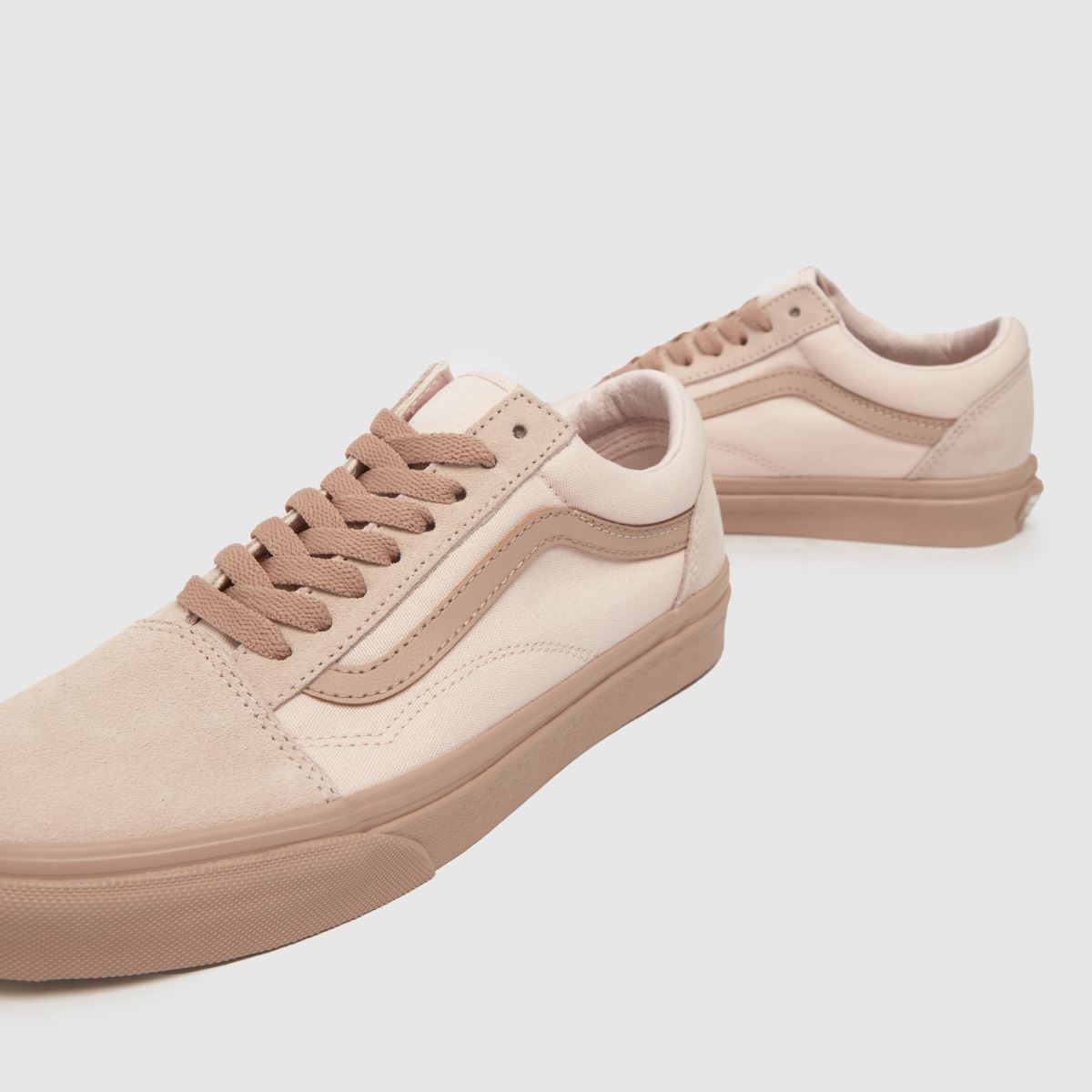 Vans régi school sportcipő halványrózsaszínben