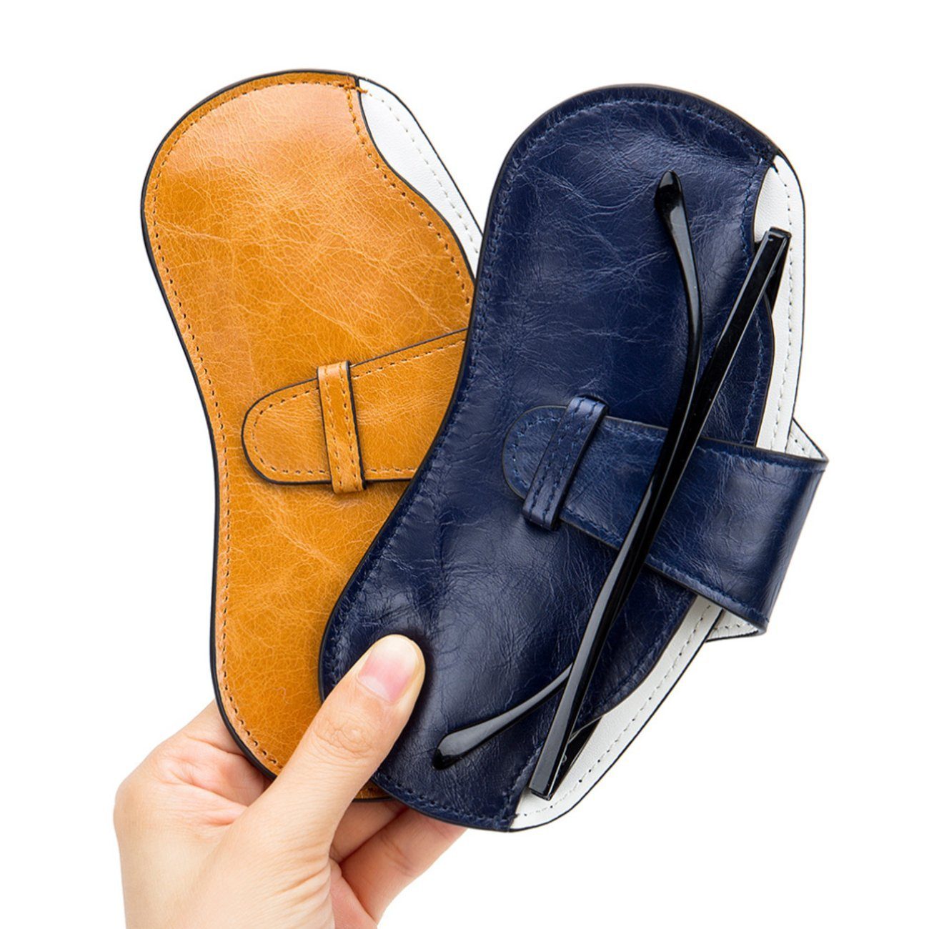 Union Reisen Brillenetui Einfache Aufbewahrungstasche für Brillen im Retro-Stil