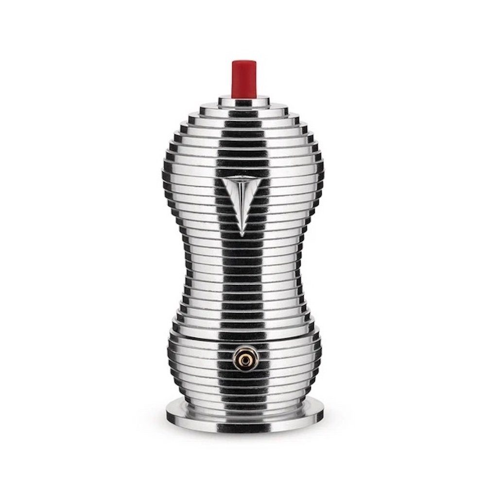 Alessi Espressokocher Pulcina, Rot