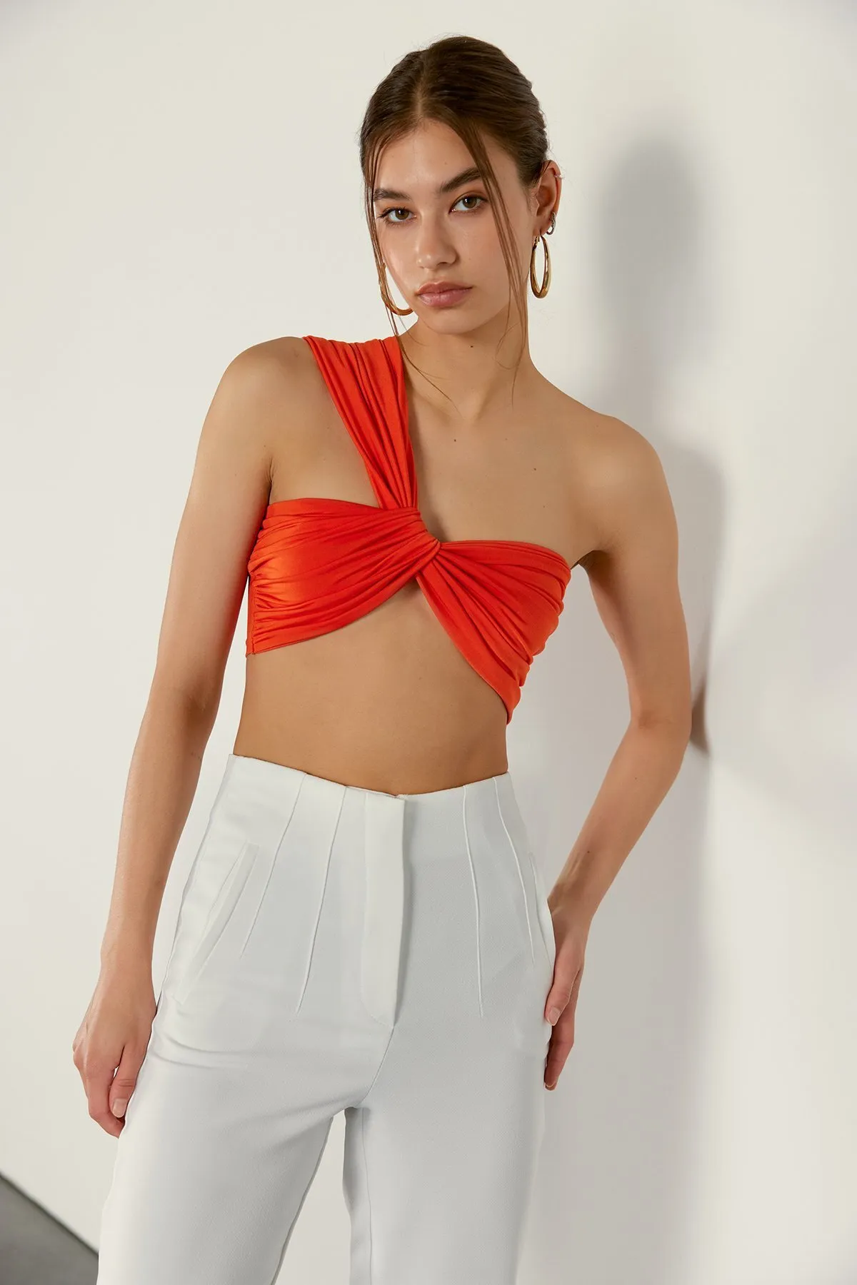 VATKALI  Hose mit hoher Taille