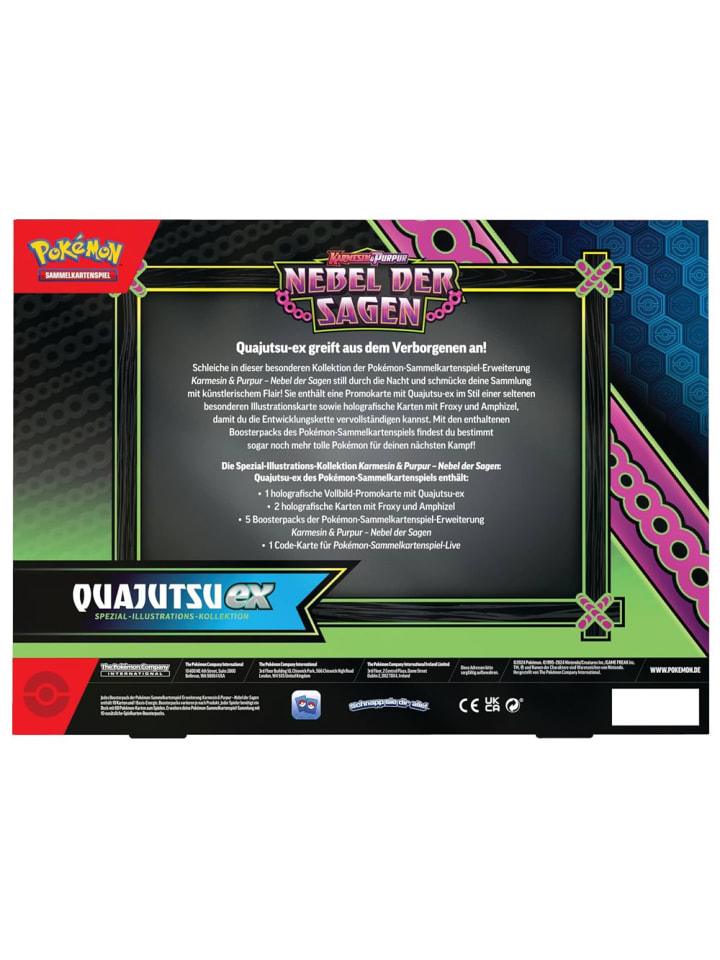 Pokémon Quajutsu-EX | Spezial-Kollektion | Pokemon Karten deutsch günstig kaufen onesize
