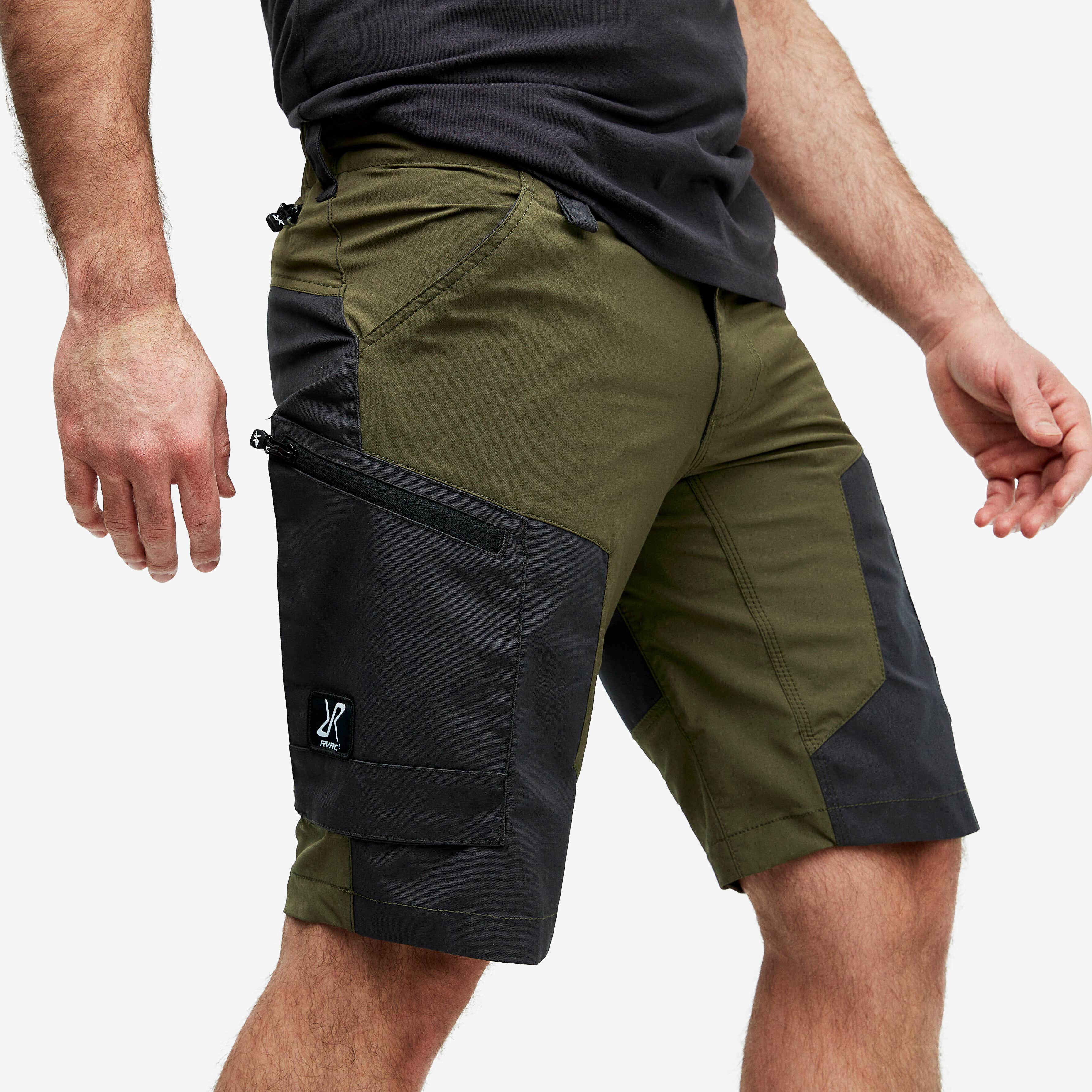 RVRC GP Shorts Homme Dark Olive