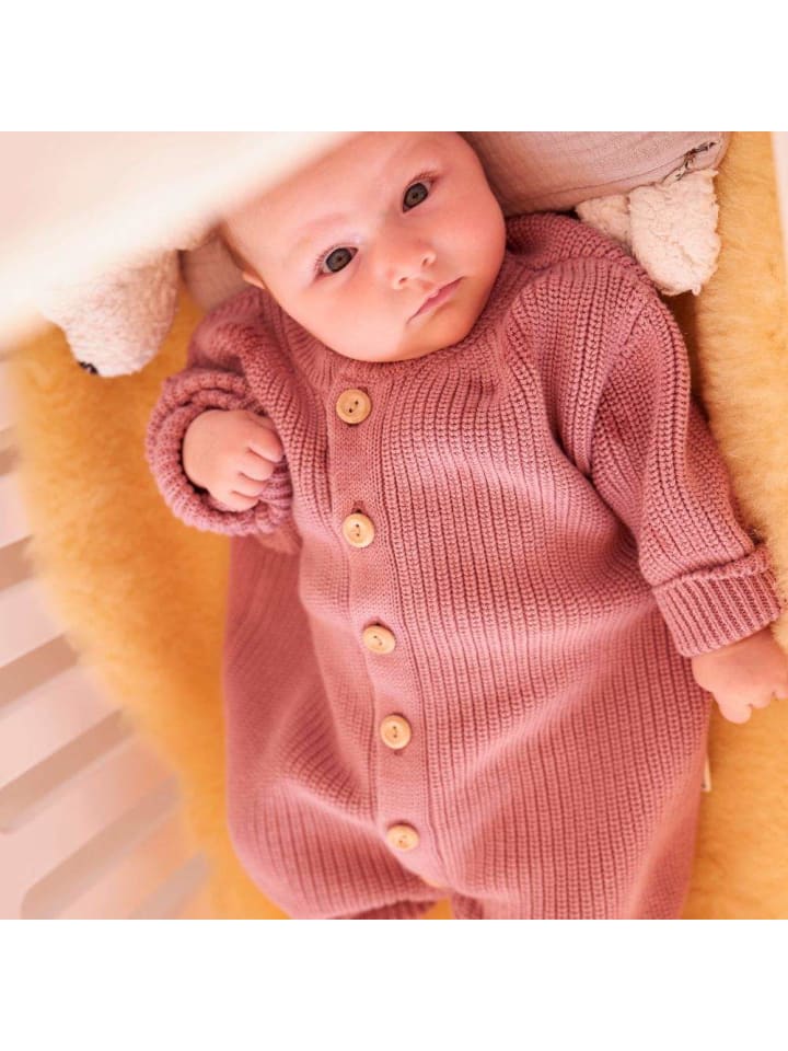 Hofbrucker Strickoverall in altrosa günstig kaufen 50/56