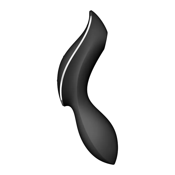 „Satisfyer Curvy Massager TrinityBlack“ intymios higienos masažuoklis