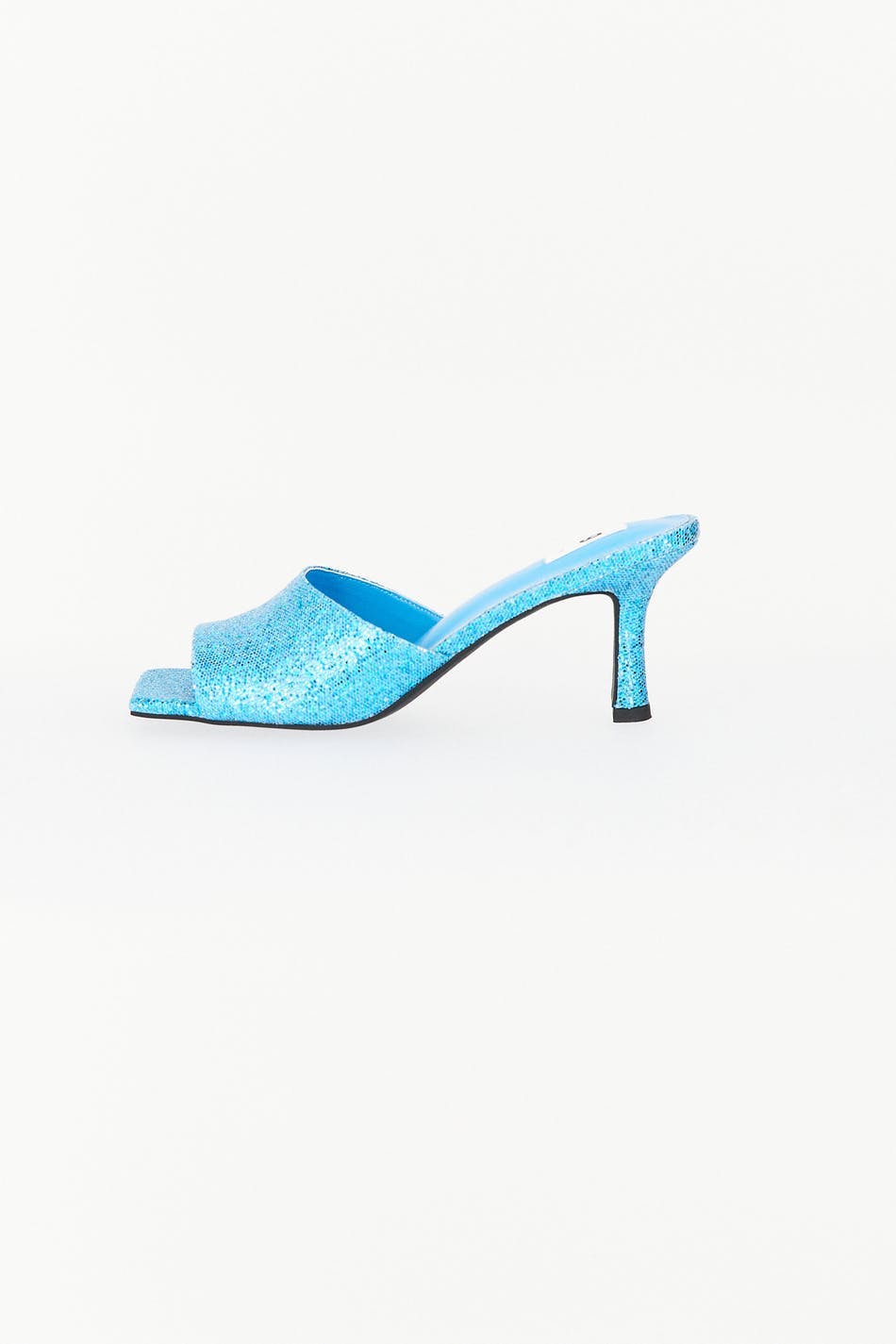 Sparkling high heel sandals