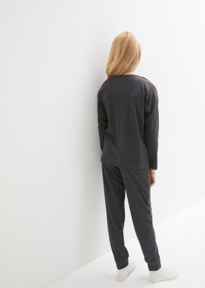Mädchen Pyjama aus weicher Baumwolle (2-tlg. Set)