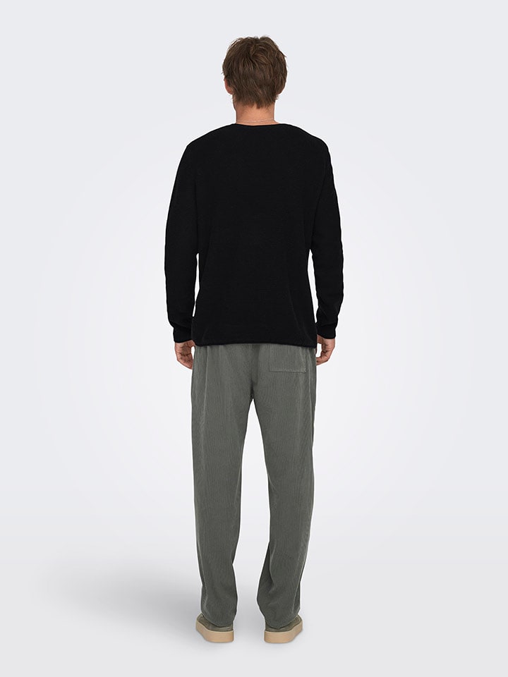 ONLY & SONS Pullover in Schwarz günstig kaufen