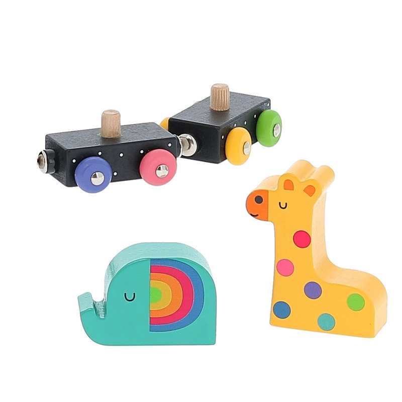 Train magnétique des animaux Vilac