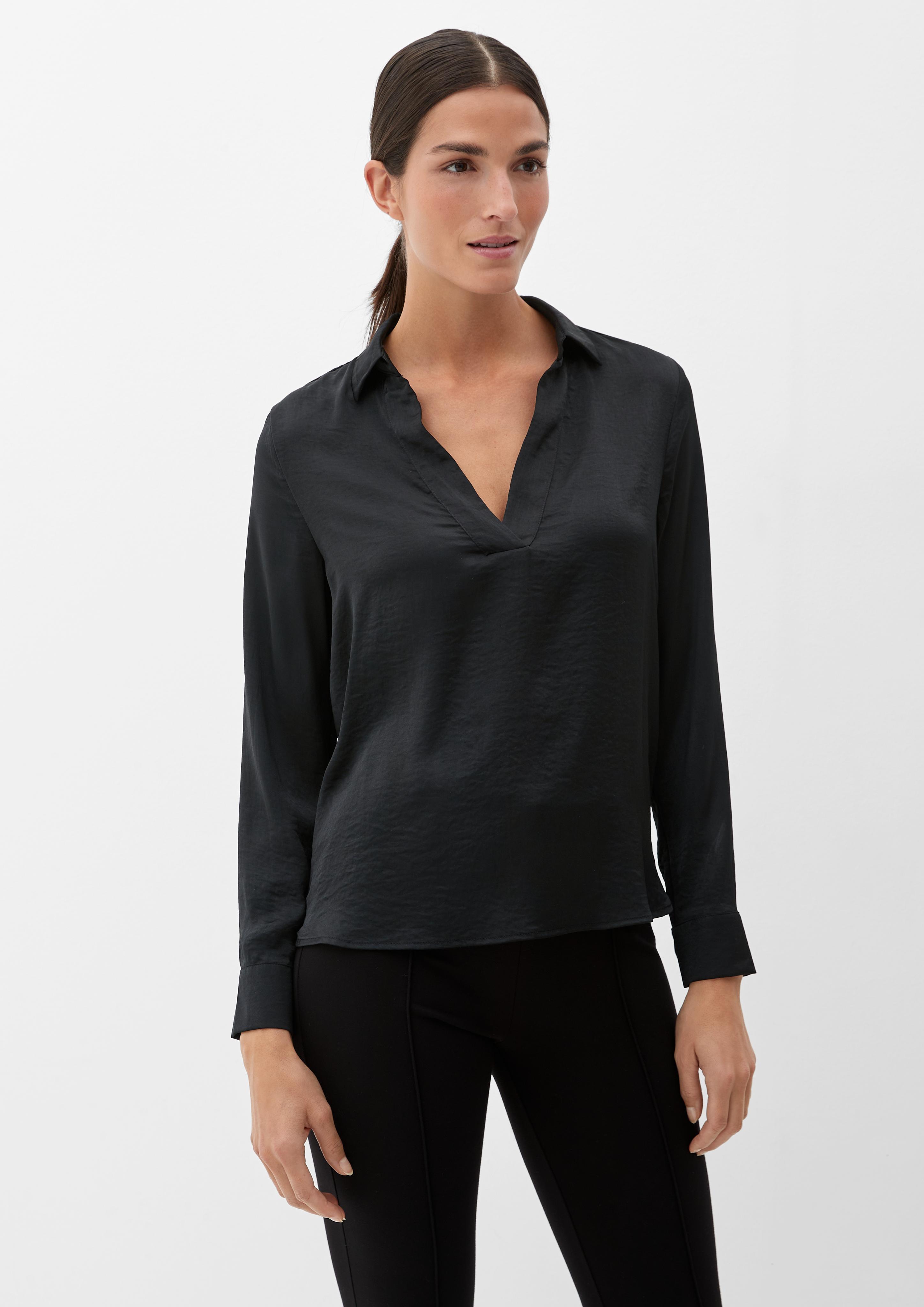 Bluse aus recyceltem Polyester  2124797-9999
