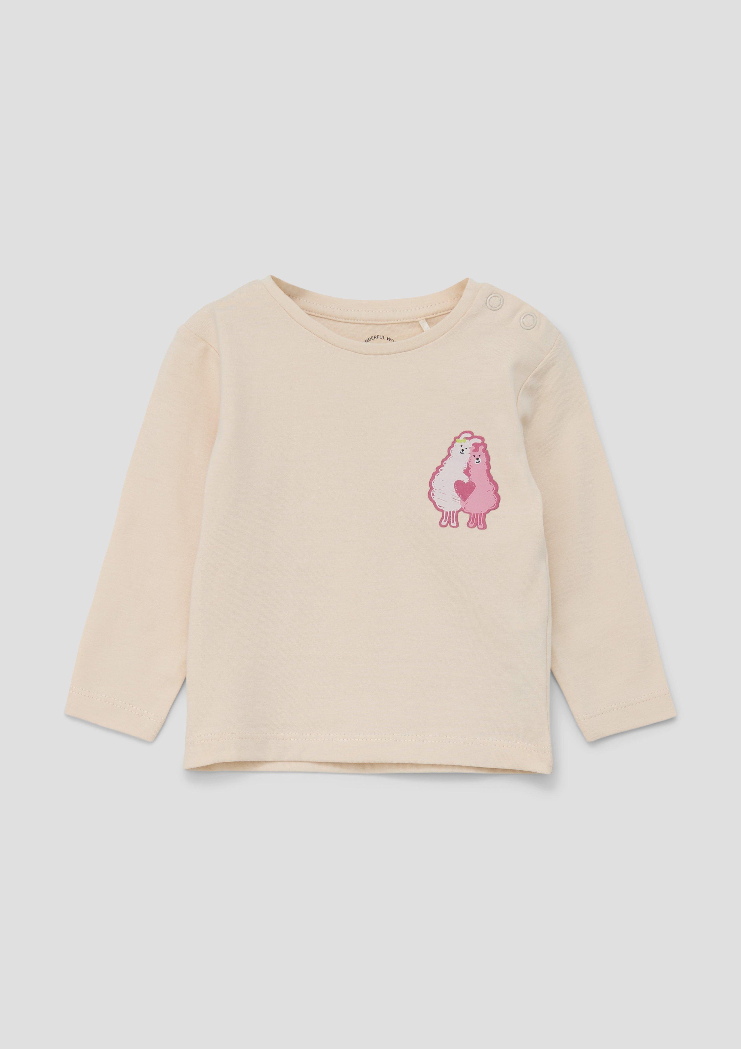Longsleeve mit Applikation  2134400-0805