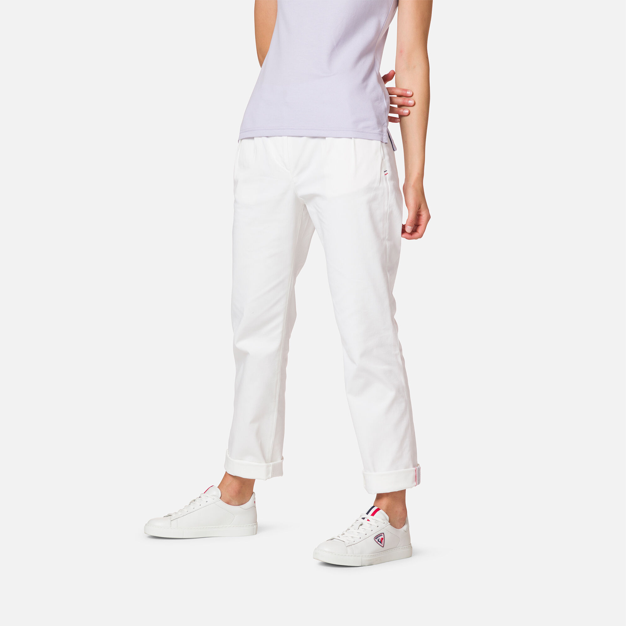 Pantalon chino en coton bio femme