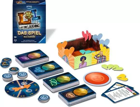 Last One Laughing - Das Spiel Mini Edition - Kartenspiel ab 14 Jahren