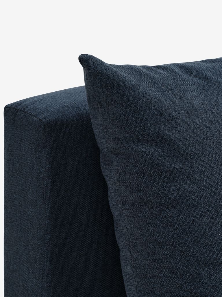 NORSMINDE Sofa rozkładana NORSMINDE niebieska tkanina