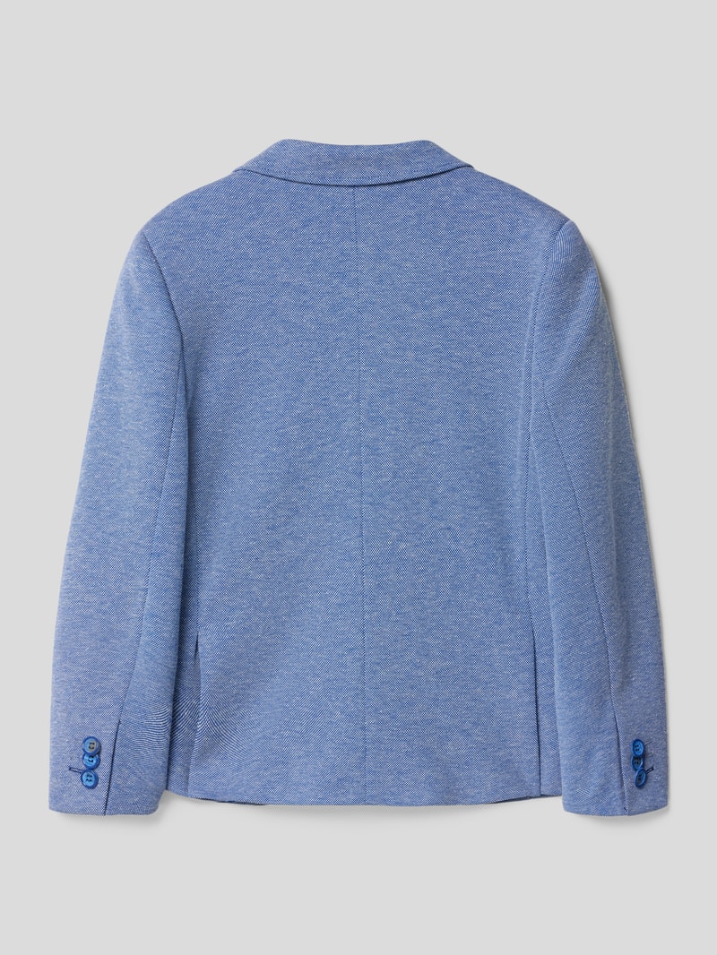 Blazer mit Kissing Buttons in bleu