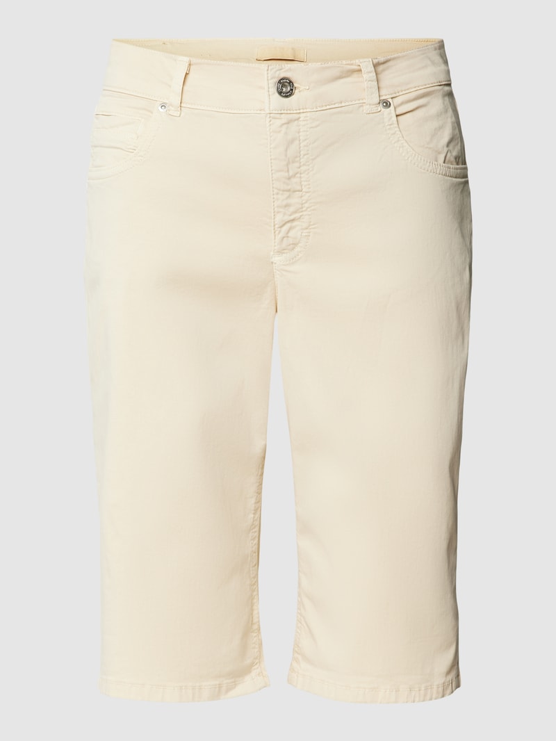 Bermudas im 5-Pocket-Design in beige