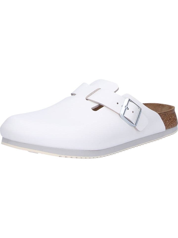 Birkenstock Clogs Boston SL in weiß günstig kaufen