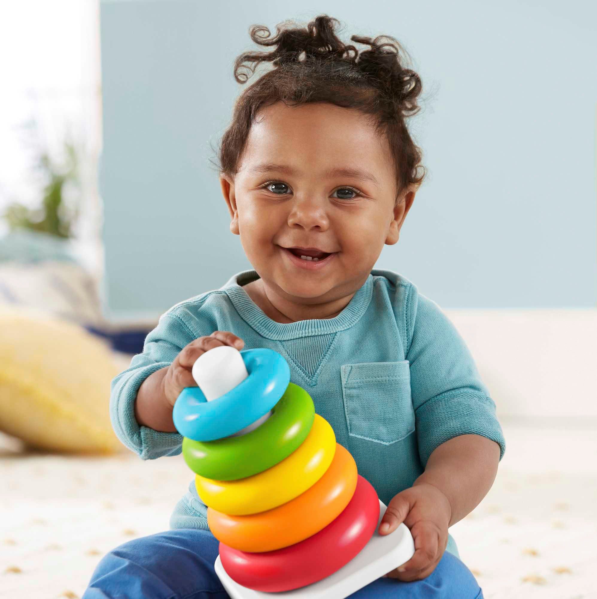 Fisher-Price® Stapelspielzeug Eco Farbring Pyramide