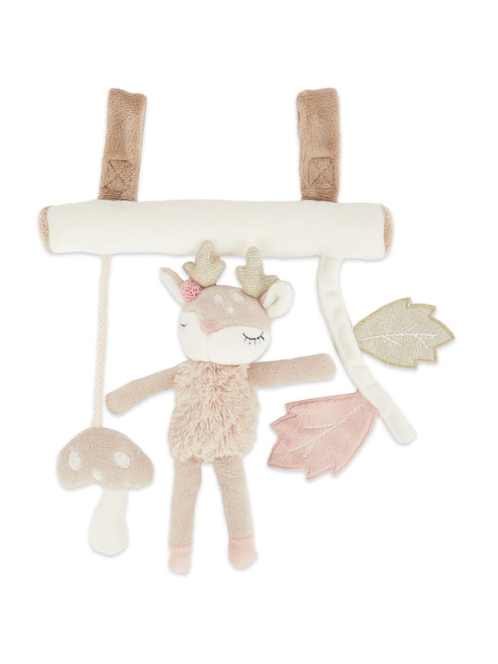Bieco Spielwaren Kinderwagen Kette Design Reh - ab Geburt in Beige günstig kaufen onesize