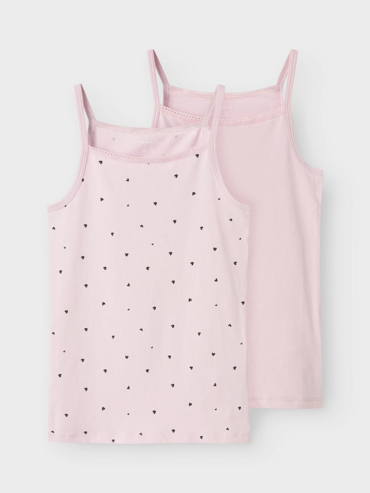 name it Unterhemden 2er Pack NKFSTRAP TOP WINSOME HEARTS in winsome orchid günstig kaufen