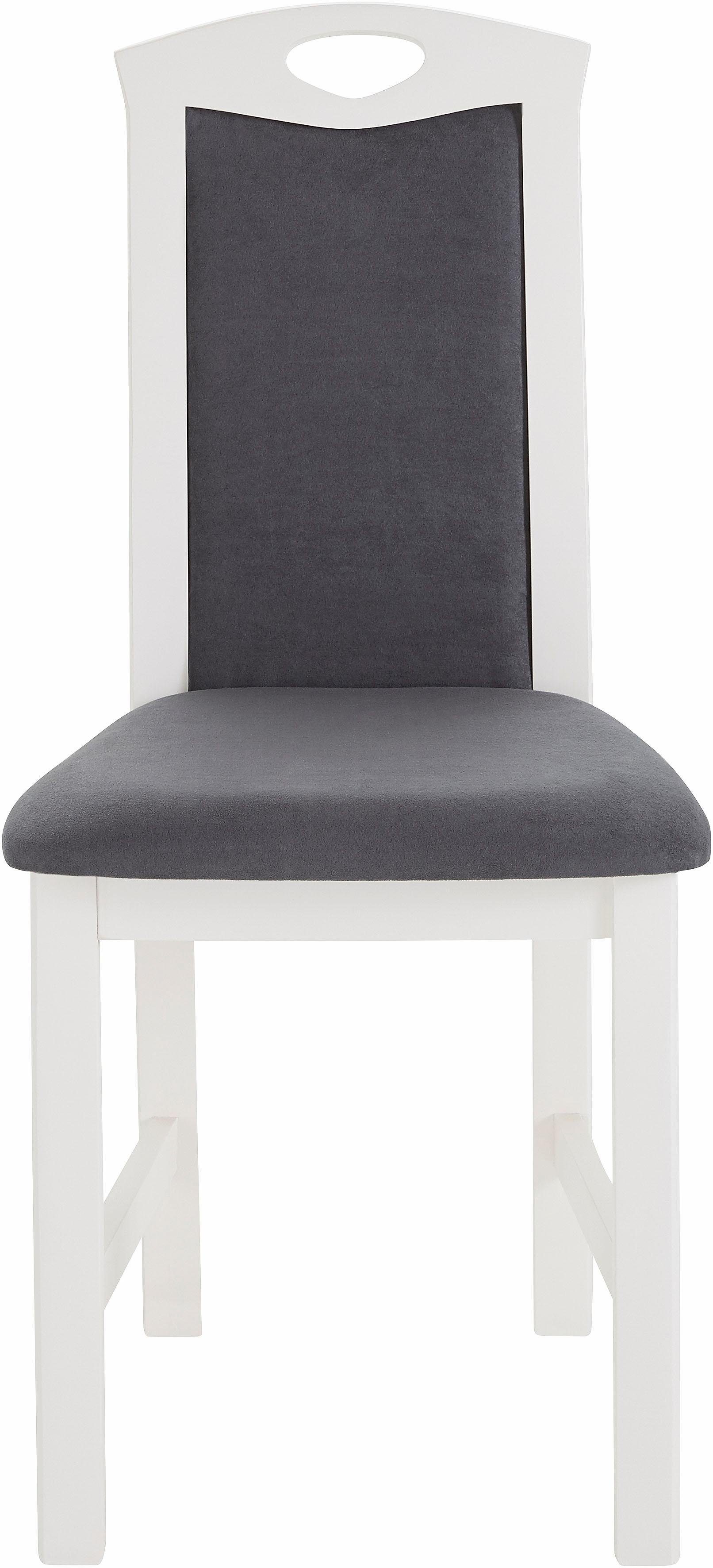 SCHÖSSWENDER 4-Fußstuhl Köln (Set, 2 St), Gestell aus Massivholz