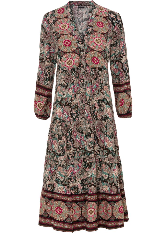 Bedrucktes Tunika-Kleid