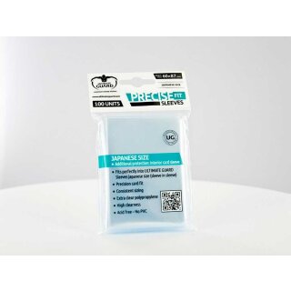 Precise-Fit Sleeves Side-Loading Japanese Size Clear (100)