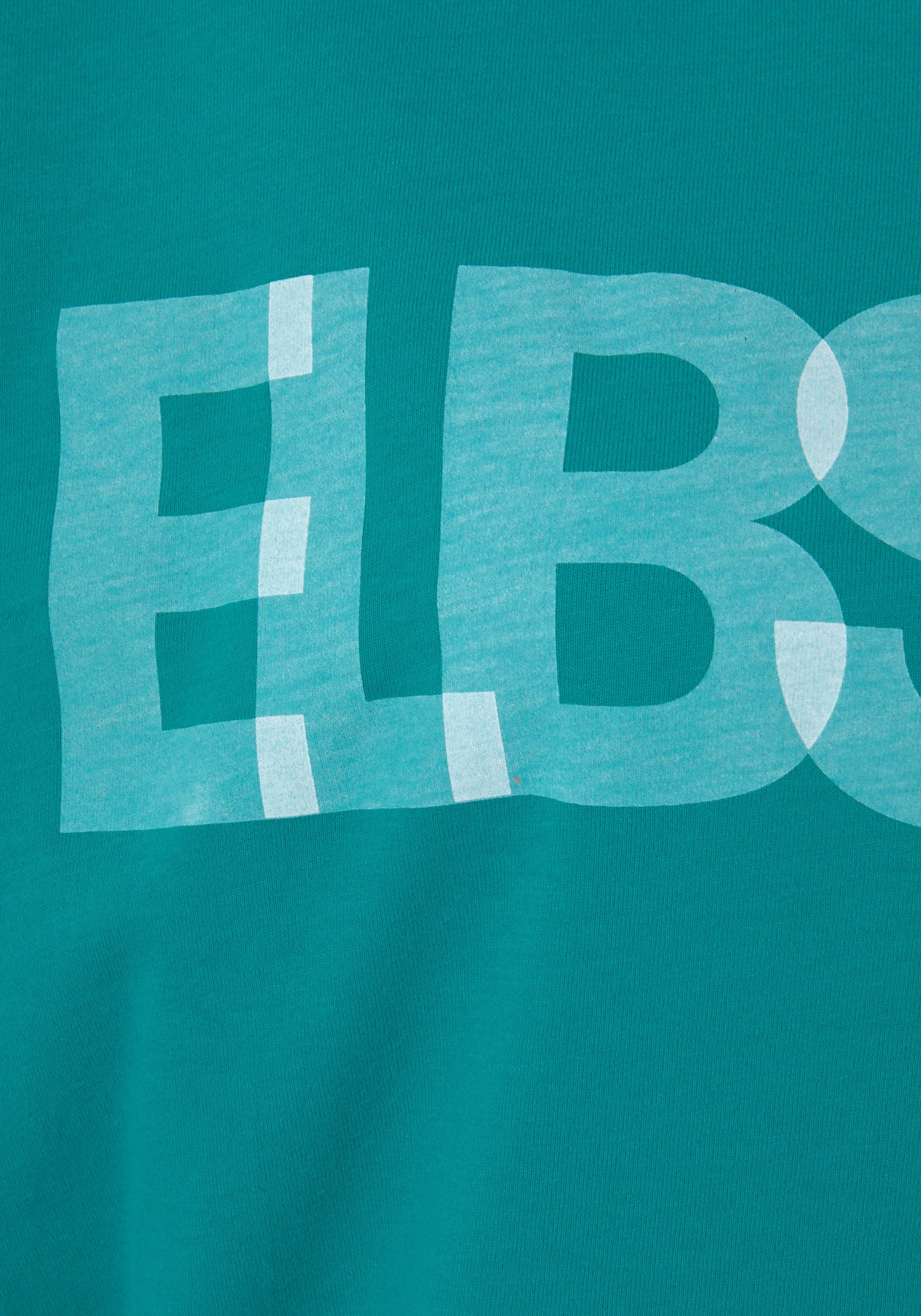 Elbsand 3/4-Arm-Shirt mit Logodruck