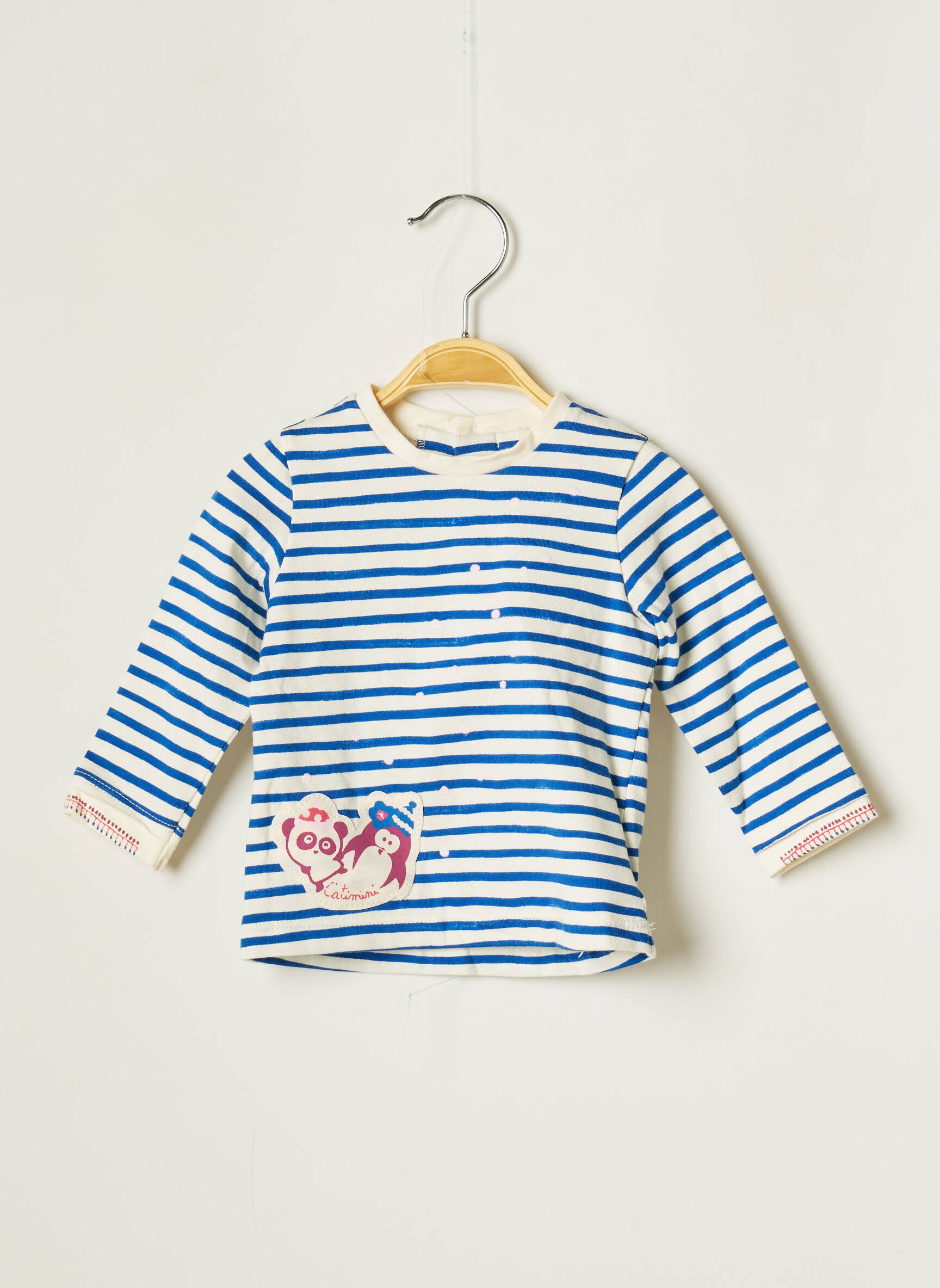 Catimini Tshirts Fille couleur beige