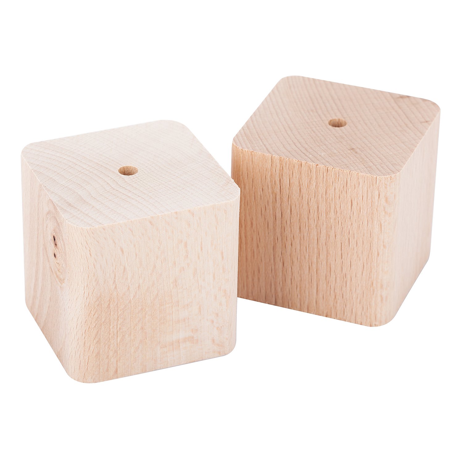 Holz-Würfel, 55 x 55 mm, 2 Stück