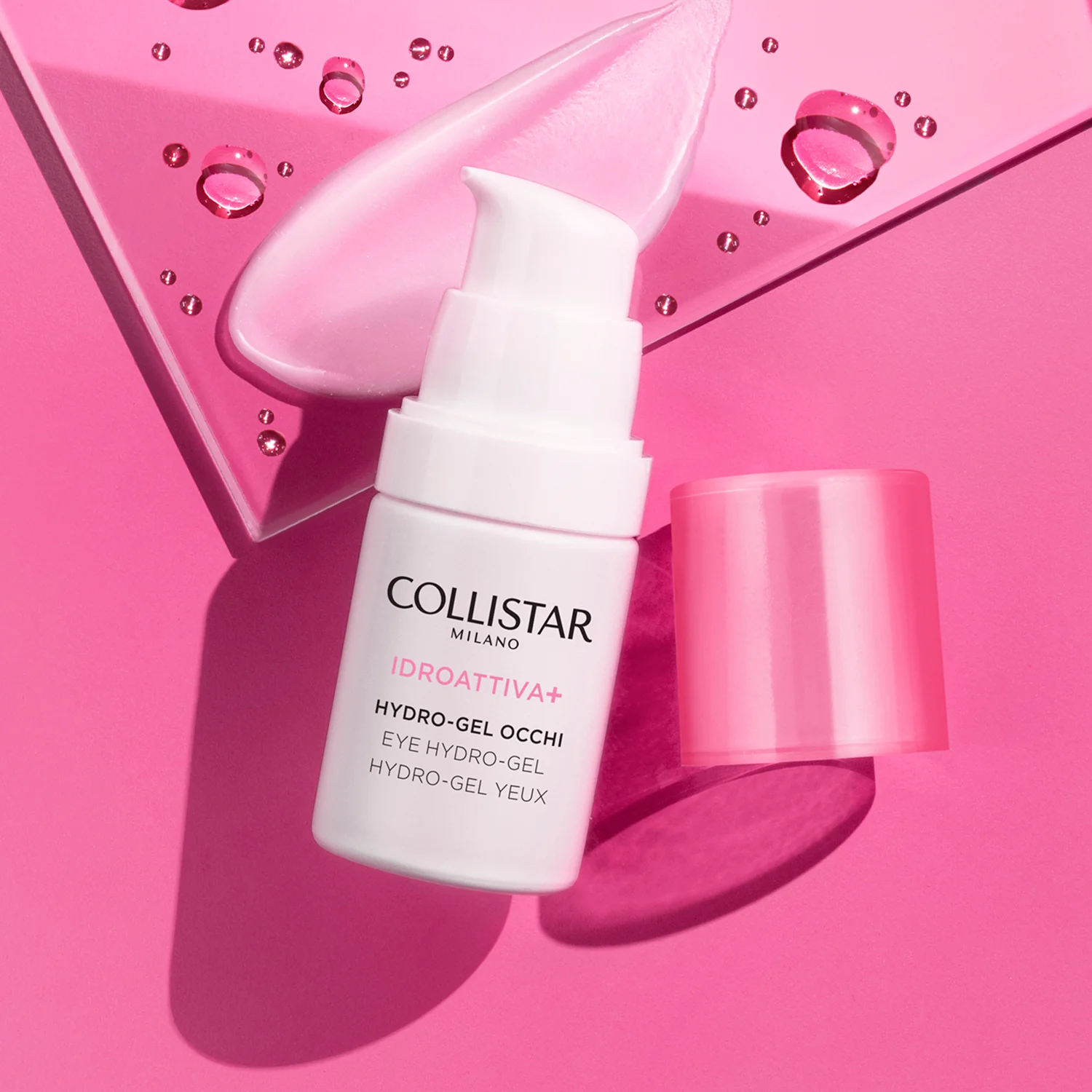 Idroattiva+ Hydro-Gel Occhi - Tratt.anti borse e occhiaie, Contorno occhi idratante