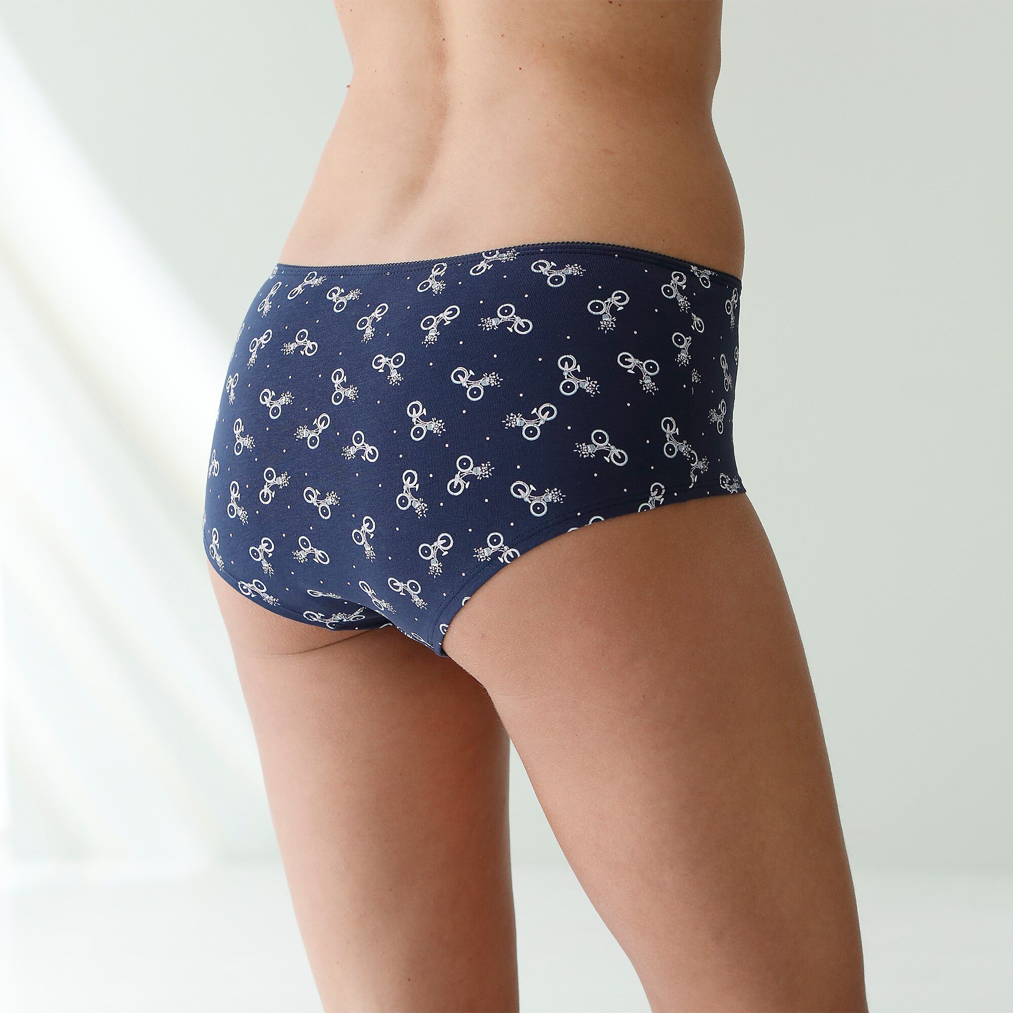Shorty coton imprimé 