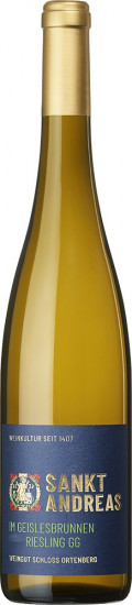 2021 St. Andreas Riesling Großes Gewächs Geislesbrunnen trocken - Weingut Schloss Ortenberg